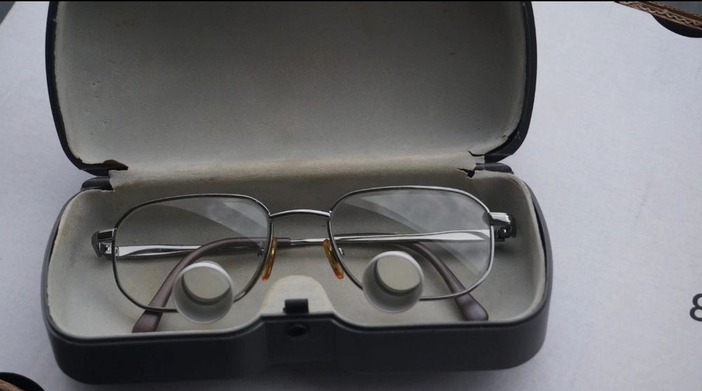 Lupy stomatologiczne Carl Zeiss 2× – odległość robocza 500 mm