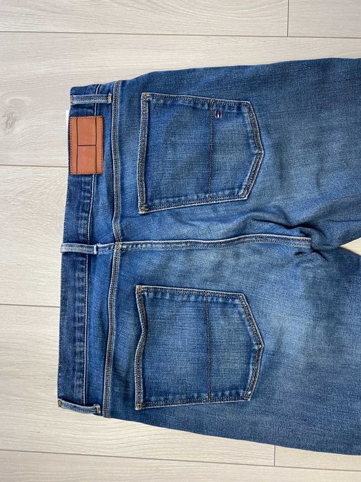 TOMMY HILFIGER r.34/34 oryginalne spodnie jeansowe męskie