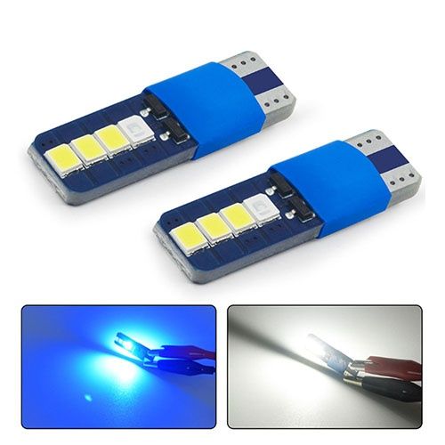 Лампа LED T10-230 Blue 12V 0.6W 30Lm W5W base-10mm C DriveX