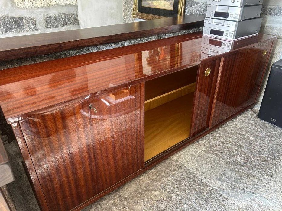 Mobilia sala de jantar antiga madeira