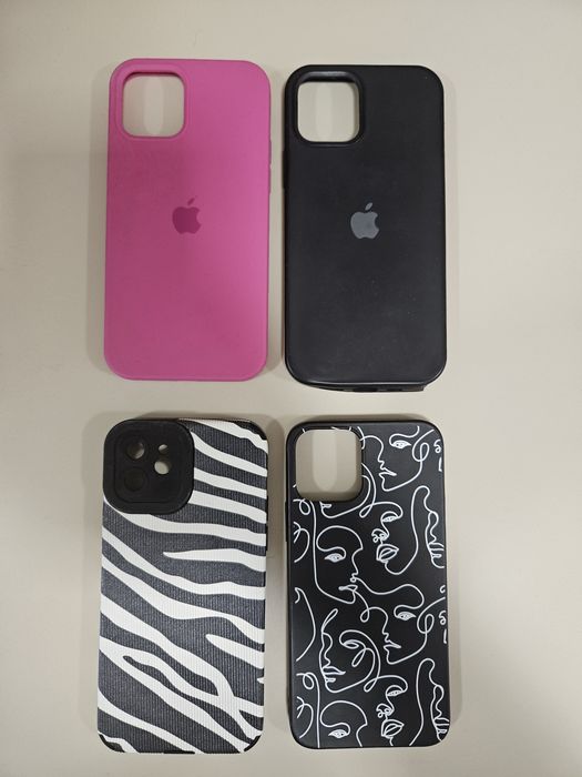 Iphone 12 com caixa+capas-Ler descricao
