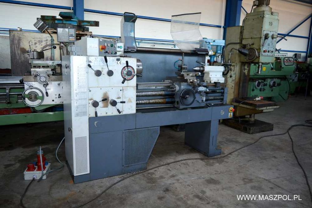 Tokarka FAMOT EUROPA TUM x 1000 - wrzeciono 54 mm - FILM !