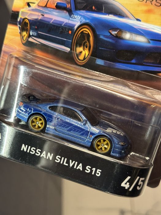 Hot Wheels fémautó, LB Super Silhouette Nissan Silvia S15, 1:64, sárga
