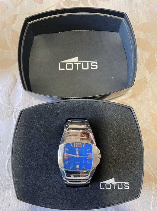 Relógio LOTUS Sea Blue | Stainless Steel c/ Caixa Original e Elos