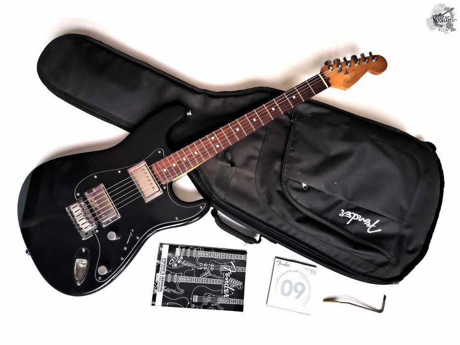 fender stratocaster (black) - Купить электрогитары - Цена на OLX.ua