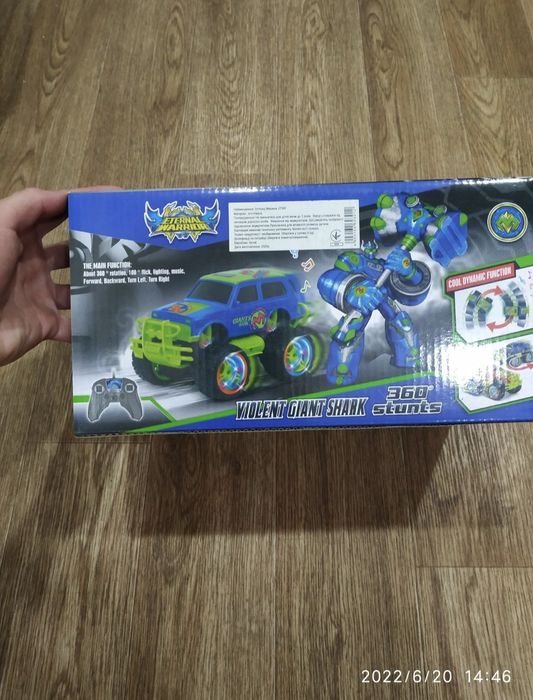 Радіокерована машина Джип JT 301 ETERNAL WARRIOR на радиоуправлении