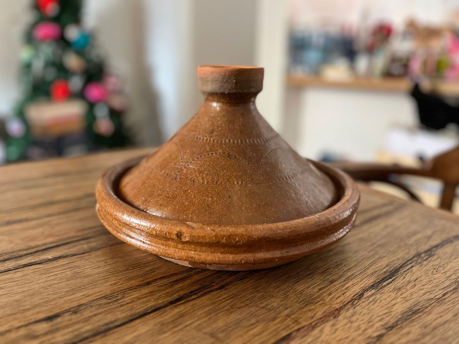 Tajin Marroquino em Barro Artesanal. Novo & original