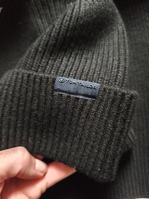 Czapka i szalik męski komplet Tom Tailor