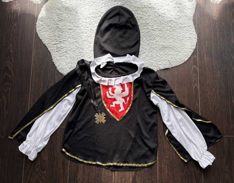 Conjunto carnaval Mosqueteiro 120-130 cm