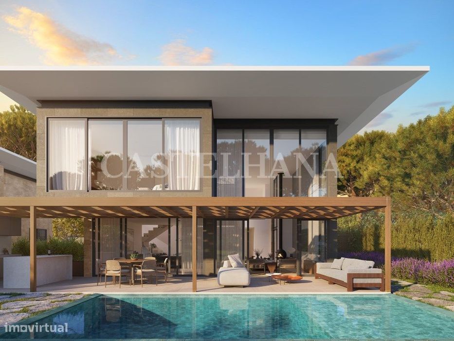 Moradia T4 com piscina e jardim em Birre
