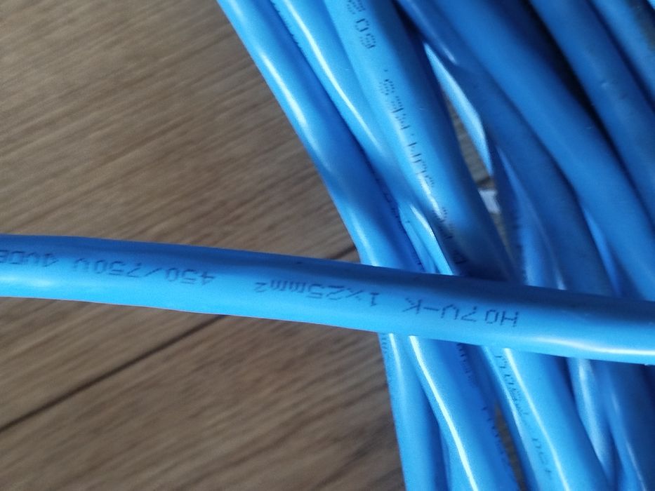 Провід силовий,монтажний HO7V-K 1X25