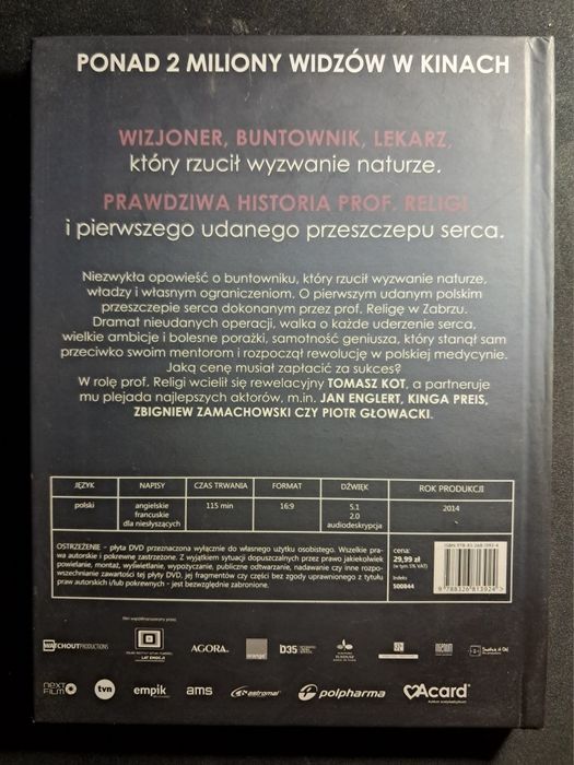 Bogowie | Tomasz Kot | DVD