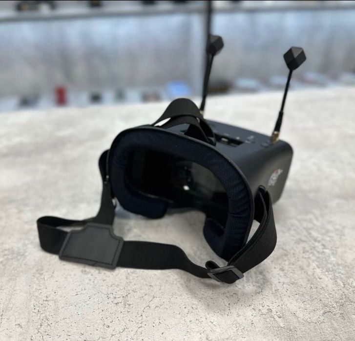 FPV Шлем с записью видео на флешку, очки для дрона