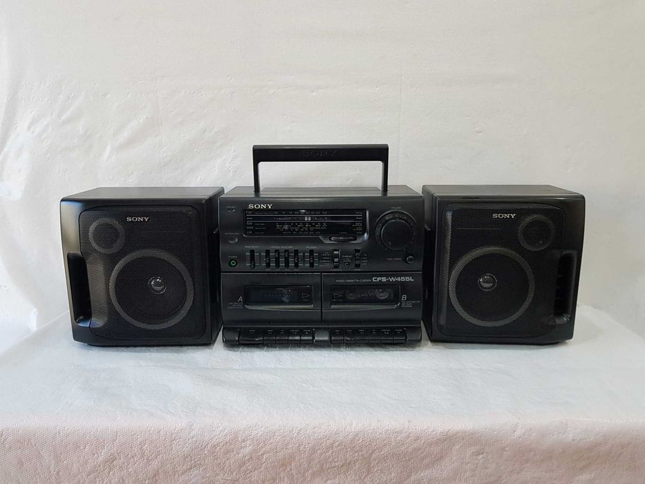Radiomagnetofon Vintage Sony CFS-W455L Piękny Stan
