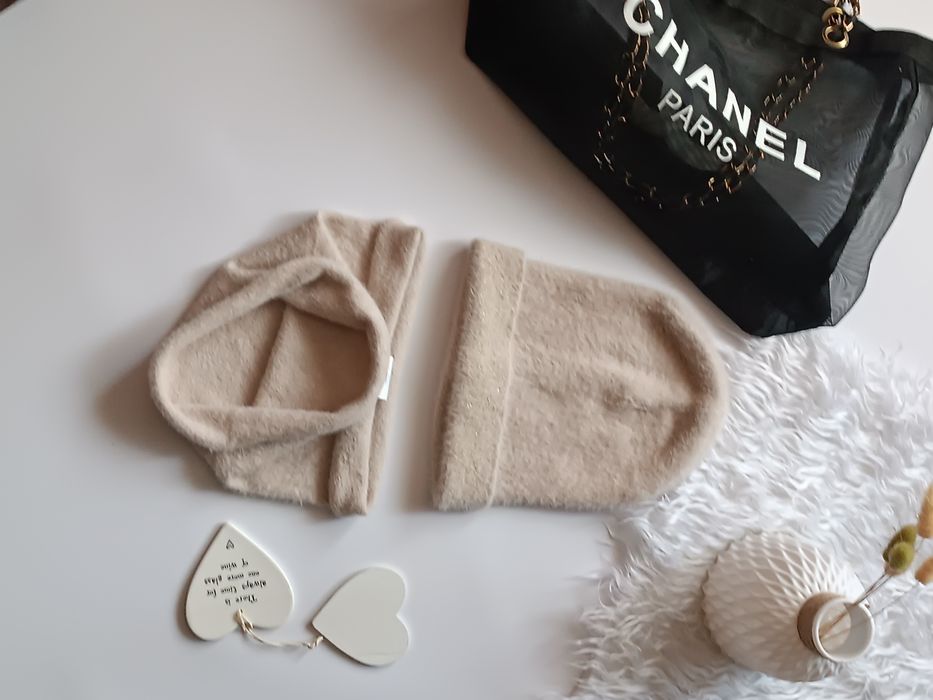 Молодежная шапочка и снуд. Новый