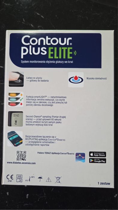 NOWY glukometr Contour Plus Elite