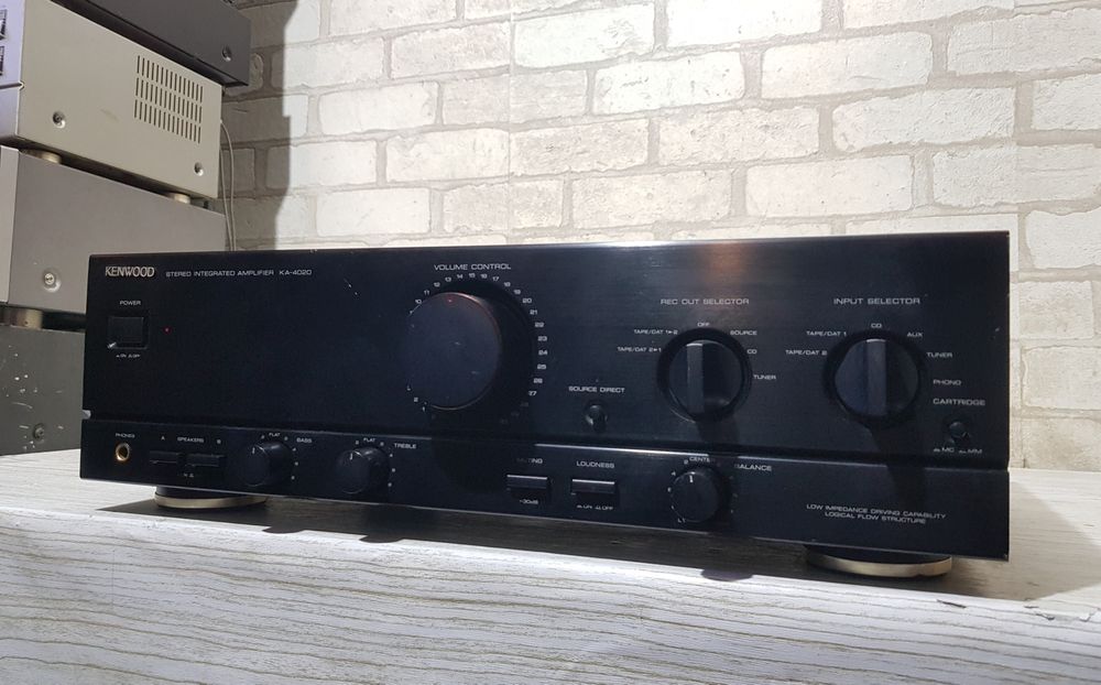 Стерео підсилювач/усилитель Kenwood KA-4020.,  2x75Вт
