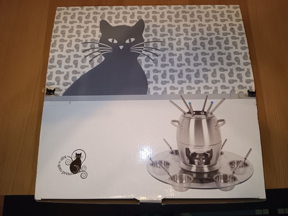 Conjunto de Fondue Gato Petro