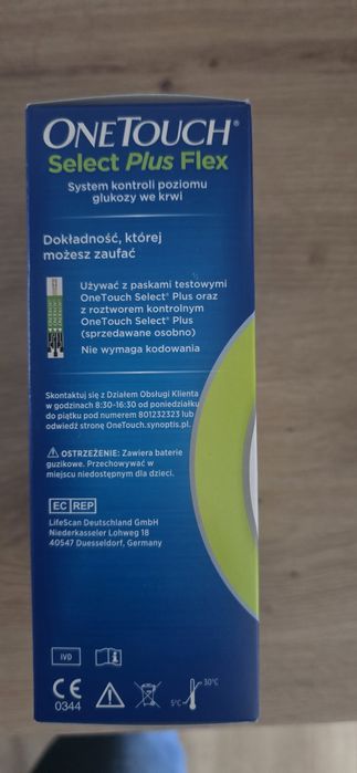 Glukometr OneTouch Select Plus Flex – Kompletny Zestaw