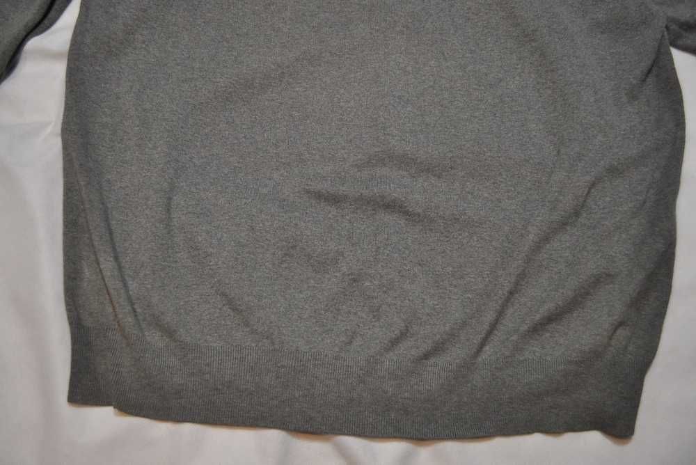 RALPH LAUREN XL Tall męski cienki sweter w serek i7v