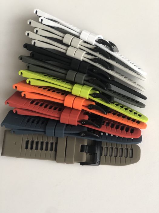 Силіконові ремінці на Garmin Quick fit 20mm 22mm 26mm браслет ремінець