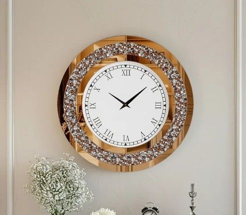 Zegar lustrzany Glamour