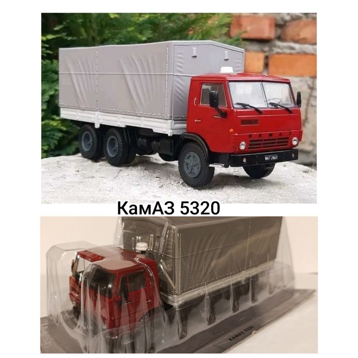 КамАЗ KAMAZ 1:43 грузовики грузовой автомобиль модель