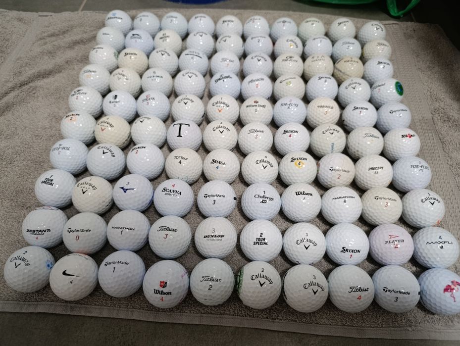 Piłki golfowe 100 sztuk