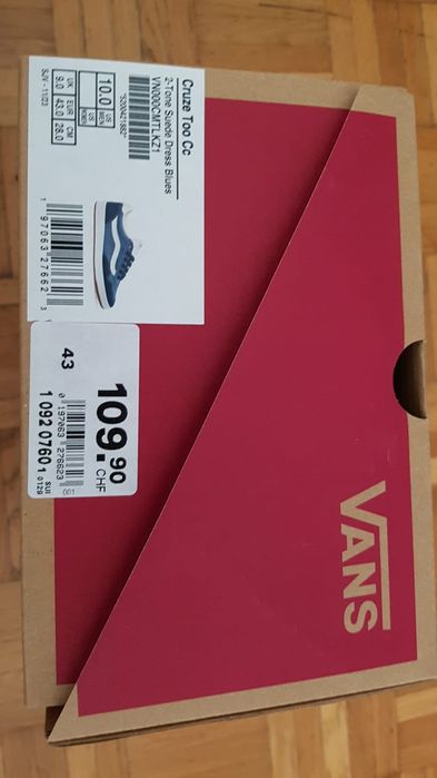 Кеды  Vans CRUZE TOO CC 43р,оригинал.