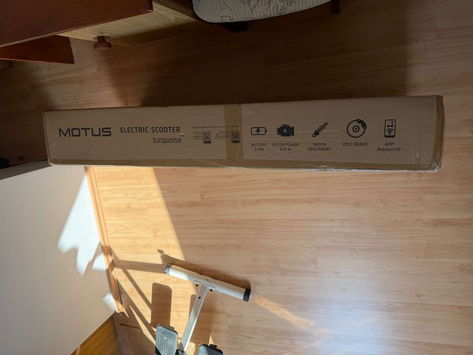 Nowa hulajnoga Motus Scooty 10 PLUS