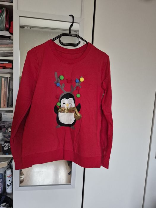 Nowa bluza świąteczna z pingwinem, Avon