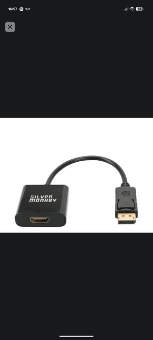 Adapter DisplayPort - HDMI 4K