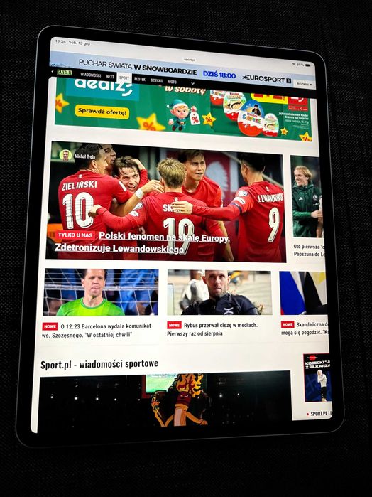 JAK NOWY iPad Air 13" M2 128GB wifi fioletowy BATERIA 100%