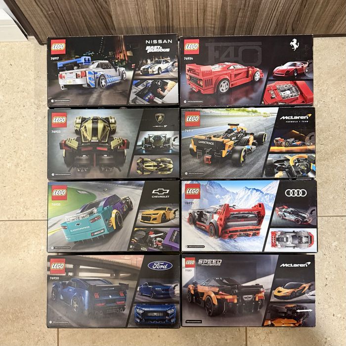 LEGO Speed Champions 8 sztuk zestawy nowe oryginalne okazja Rzeszów