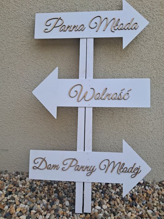 Drogowskaz ślubny