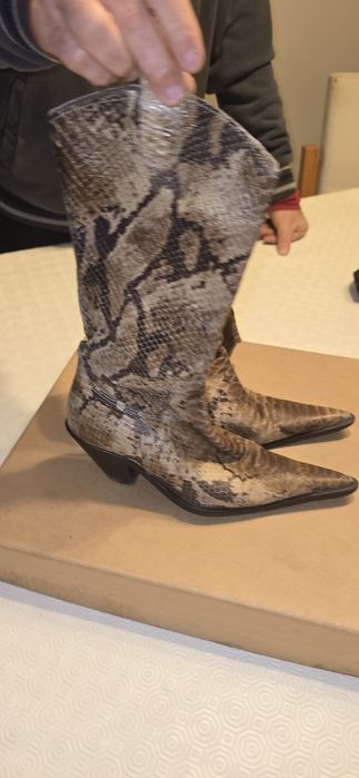 Botas de pele Foreva