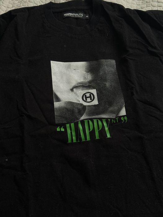 Футболка чорна з надписом, розмір s