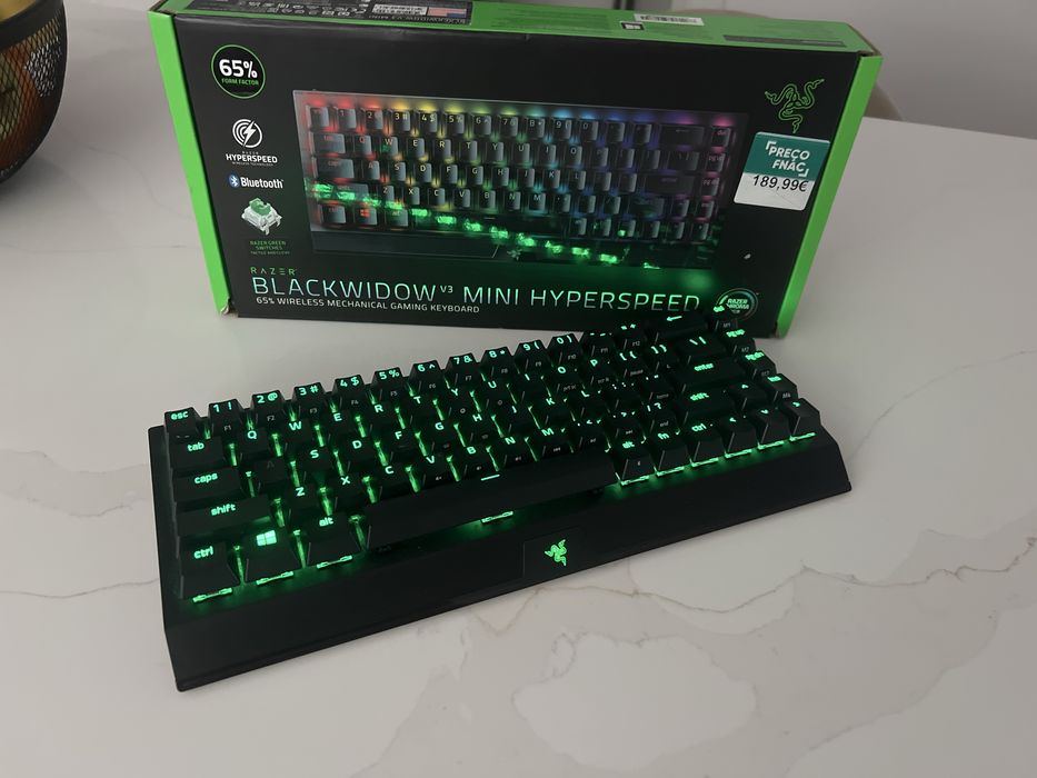 Teclado Razer blackwidow v3 mini hyperspeed