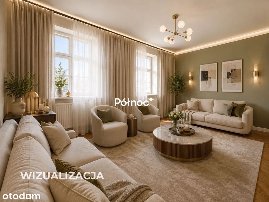 Mieszkanie z potencjałem, 55 m2, I piętro