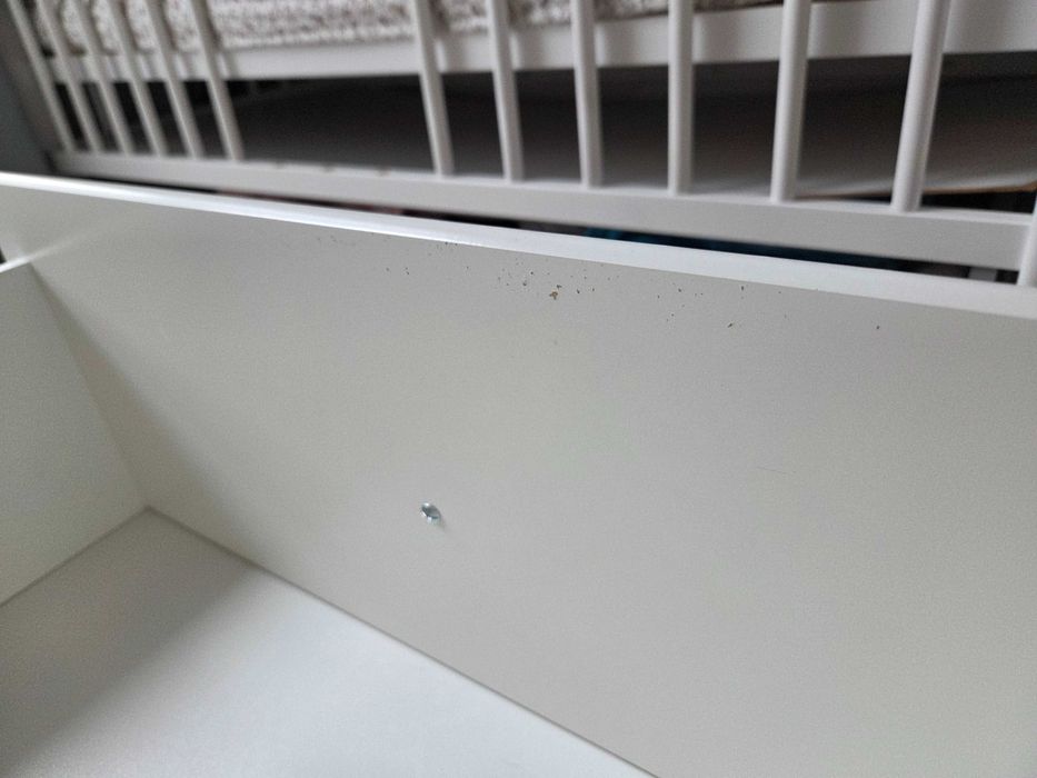 Łóżko IKEA HEMNES, leżanka z 3 szufladami