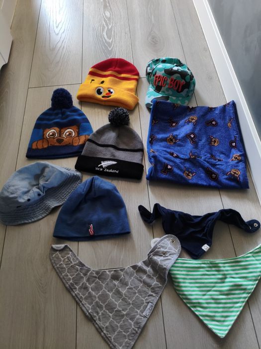 Czapki  dla chłopca 2-4 lat