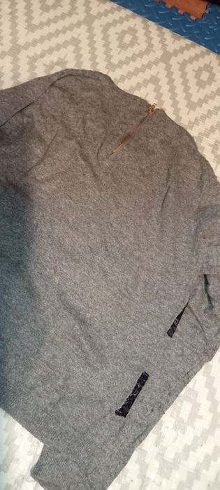 Sweter damski szary M