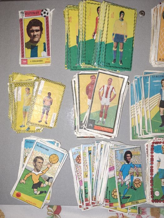 Cromos futebol caramelos