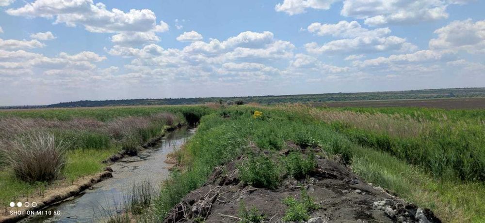 Продаж 100 га одним масивом під полив