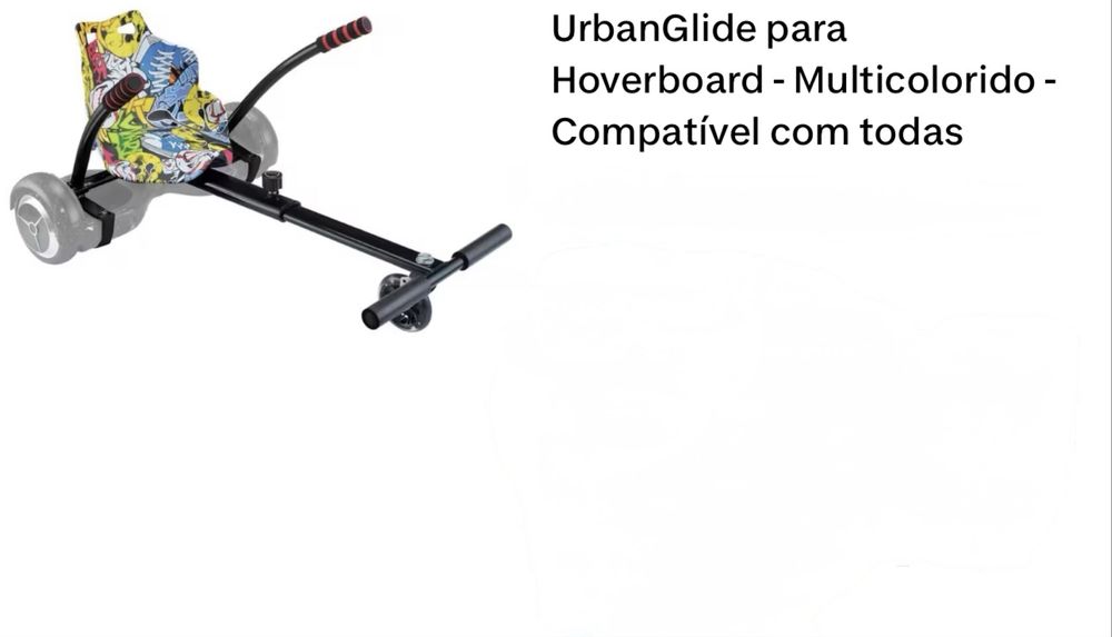 Hoverboard com Piloto de Kart UrbanGlide
