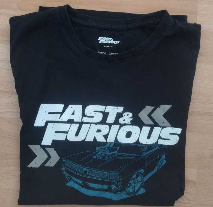 Koszulka t-shirt Fast&Furious rozmiar L