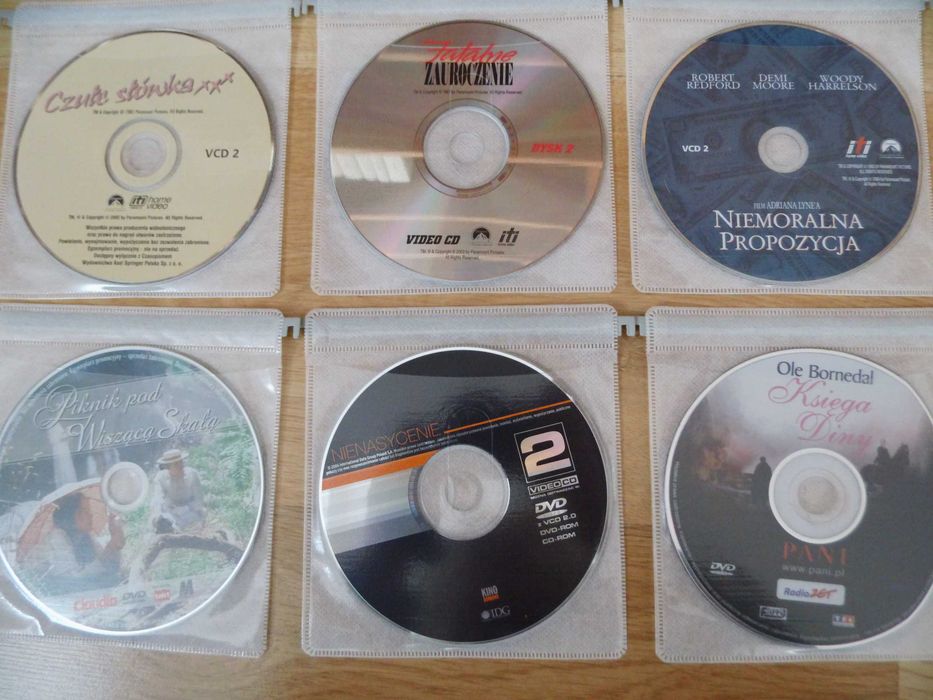 Wielka kolekcja DVD. Cena jednostkowa 1 zł !!!