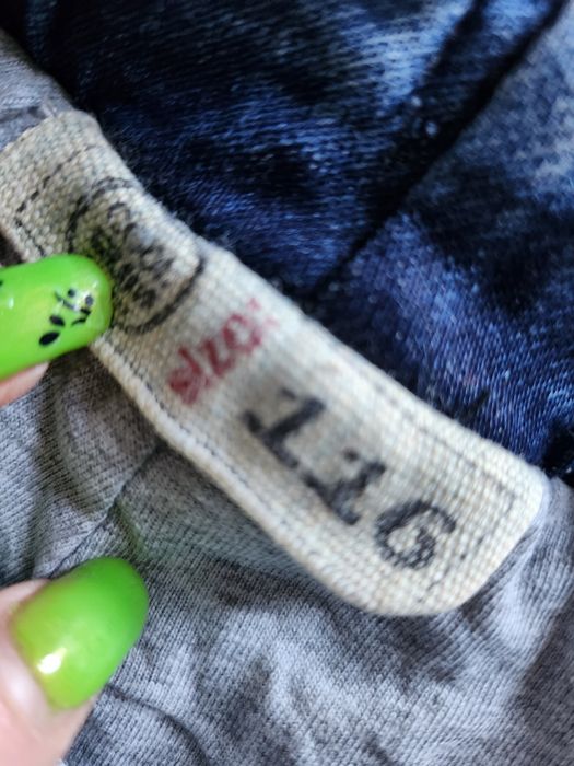 Spodnie jeansowe ocieplane 116