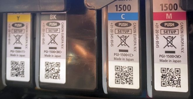 Pack Tinteiros Comp 5x Canon 570/571XL e 4 x Canon PGI1500XL/PGI2500XL