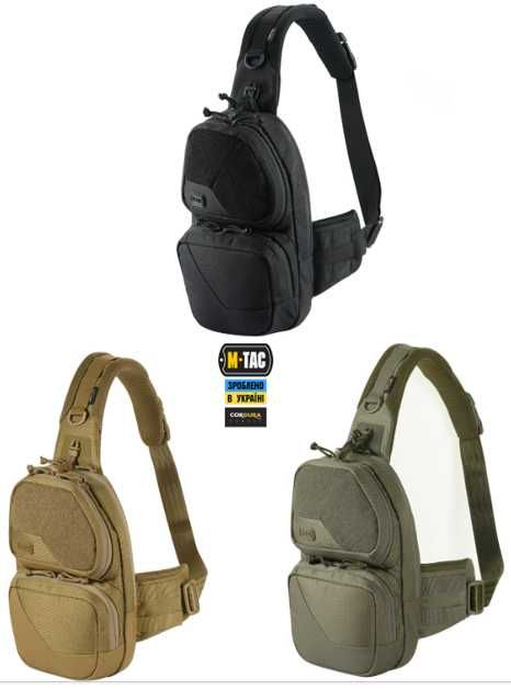 M-Tac сумка-кобура тактична Buckler Bag Elite Hex Black, Coyote, Olive